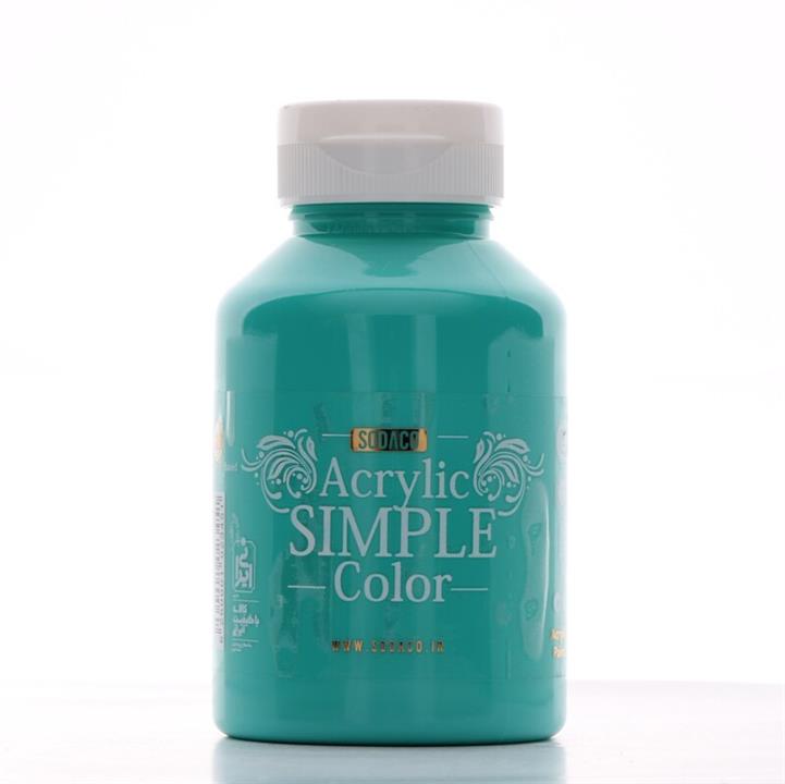 رنگ اکریلیک  ساده سوداکو 250 میل ویردین کدacrylic simple 3360